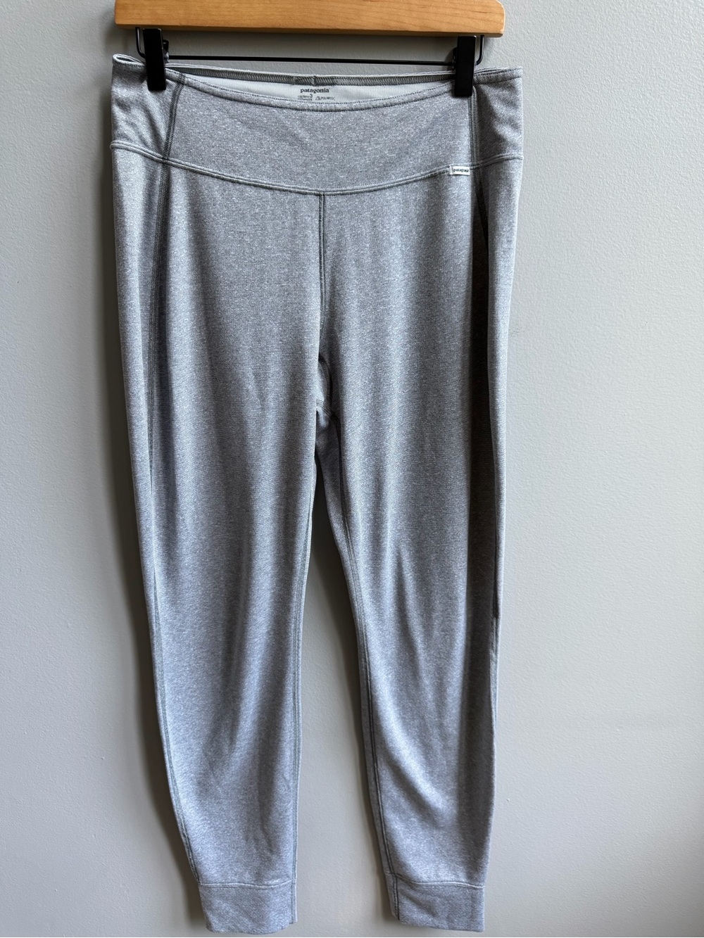Patagonia Capilene 3 Midweight Polartec Pants Leggings Base Layer Gray Large